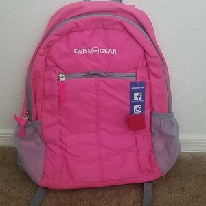 A NWOT Swiss Gear Pink Backpack